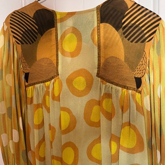 Anthropologie BL~NK Miranda Pleasant Blouse - Picture 6 of 8